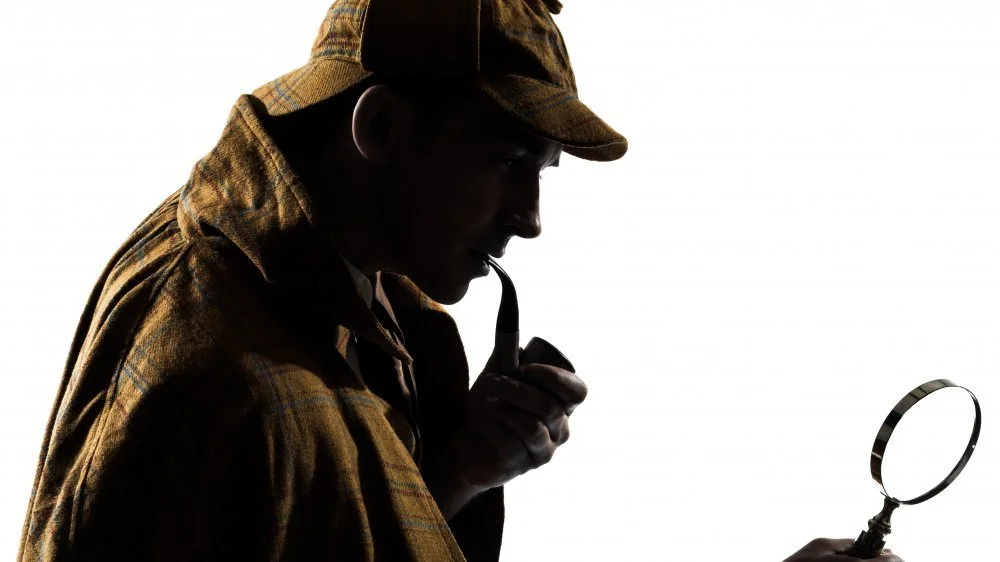 Silhouette de Sherlock Holmes