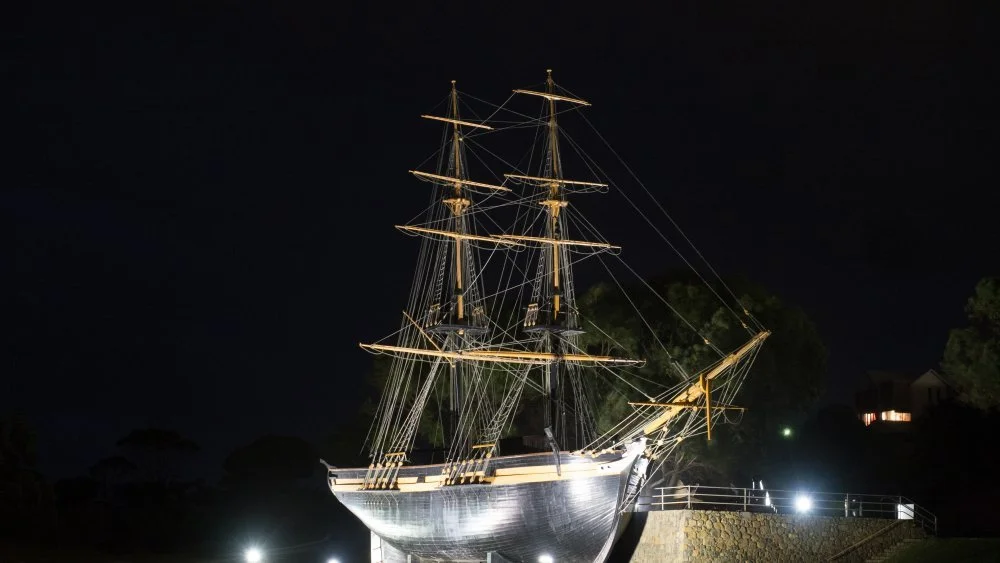 Réplique d'un navire de forçats