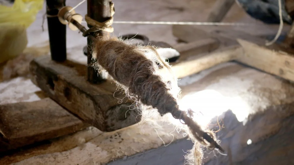 Fuseau de filage viking