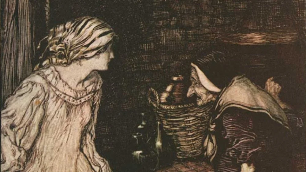The Robber Bridegroom, Arthur Rackham