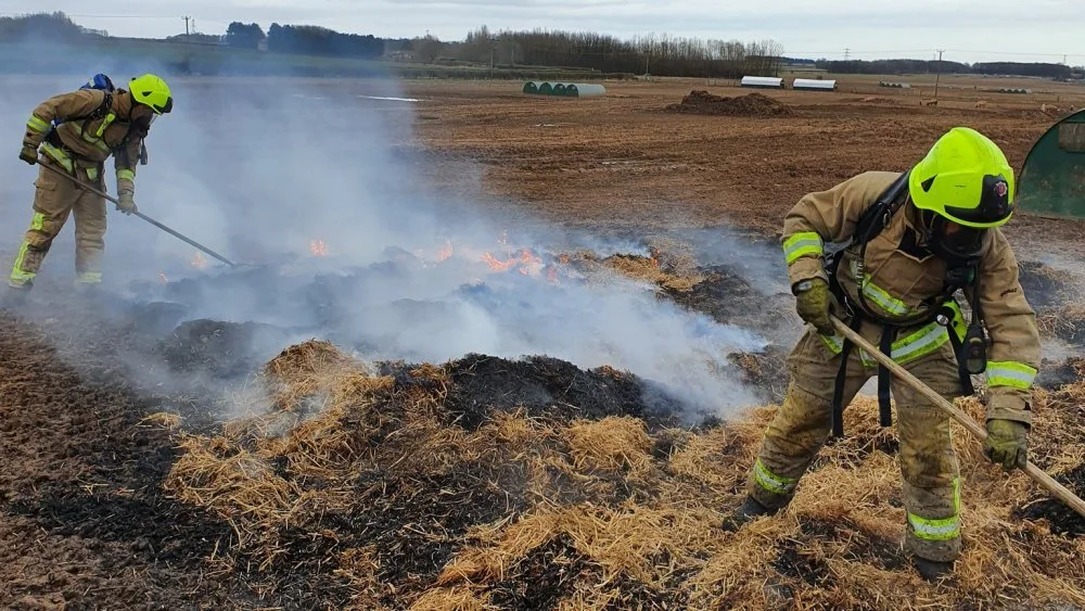 Incendie de ferme causé par un cochon