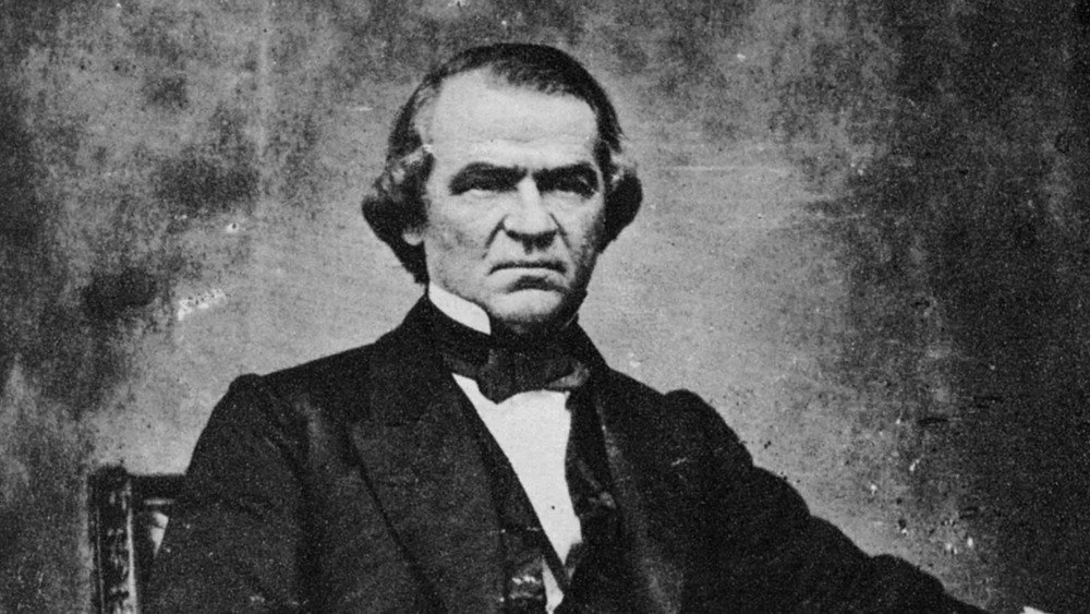 Portrait d'Andrew Johnson