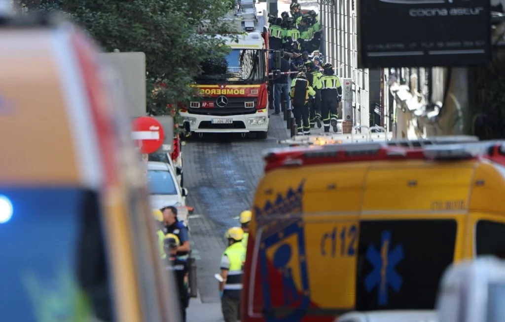 Effondrement d'un immeuble à Madrid : bilan inquiétant