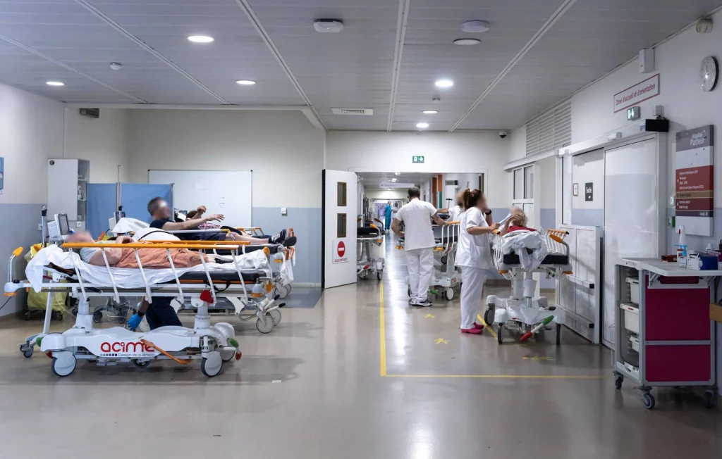 Inondation au CH de Compiègne : intervention des pompiers