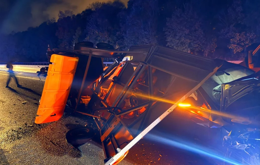 Rennes : Deux blessés après un choc avec un véhicule de chantier