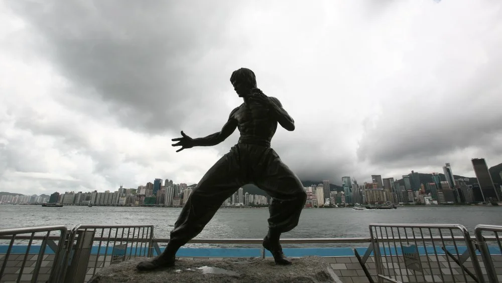 Bruce Lee en réflexion