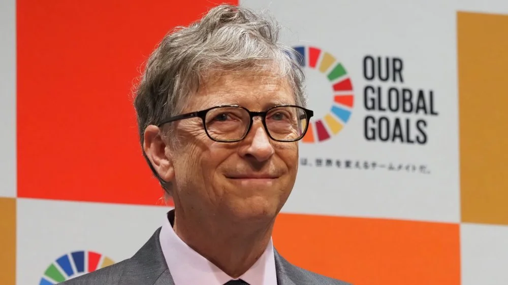 Bill Gates se consacrant à la philanthropie