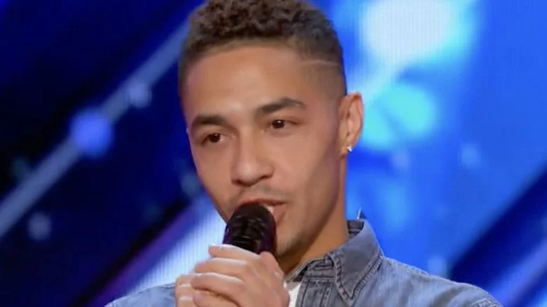 Brandon Rogers lors d'une audition d'America's Got Talent