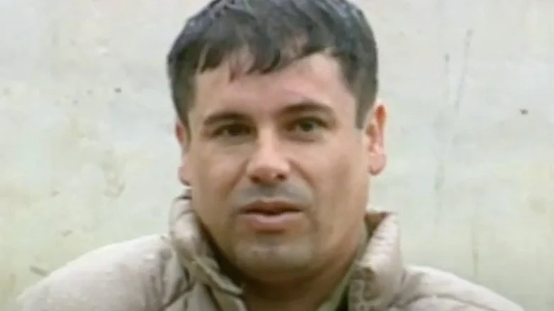 El Chapo lors de son arrestation en 2014