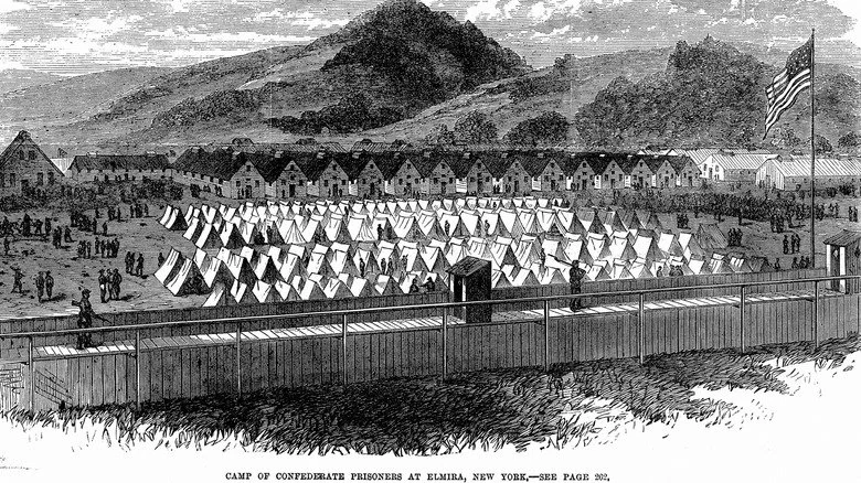 Camp de prisonniers d'Elmira, New York