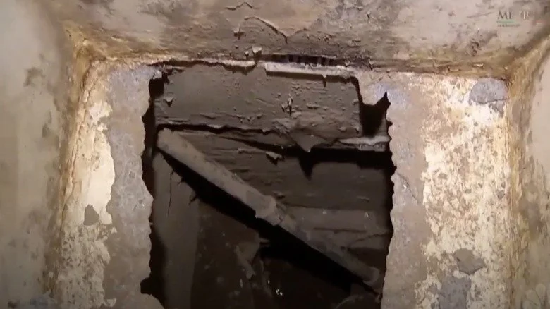 Tunnel de l'évasion d'El Chapo