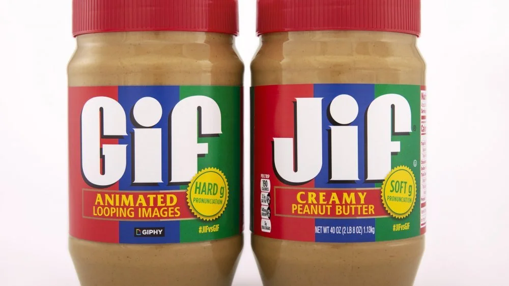 Pots Jif/GIF alignés