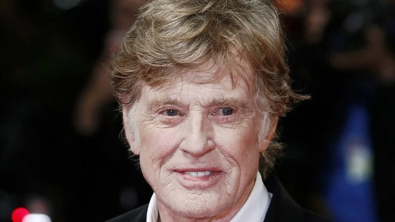 Robert Redford lors d’un portrait