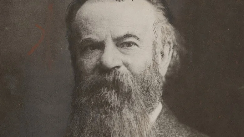 Portrait de John Wesley Powell avec longue barbe