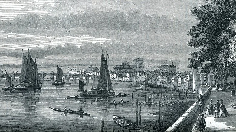 Le Great Stink de Londres en 1858