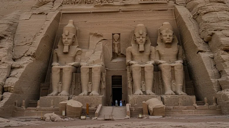 Le grand temple de Ramsès II à Abou Simbel