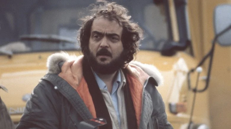 Stanley Kubrick sur un plateau