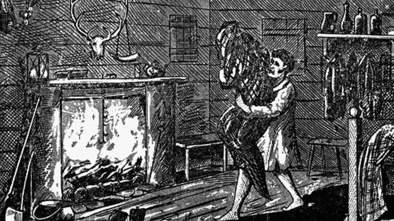 représentation ancienne de la Bell Witch