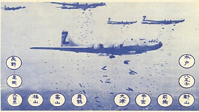 Flyers d’évacuation distribués avant les bombardements