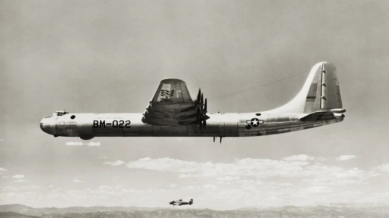 Bombardier B-36 en vol
