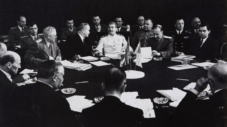 Dirigeants du monde lors d’une conférence de Potsdam