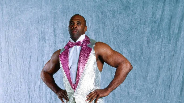 Virgil lors d'une photo en WWE