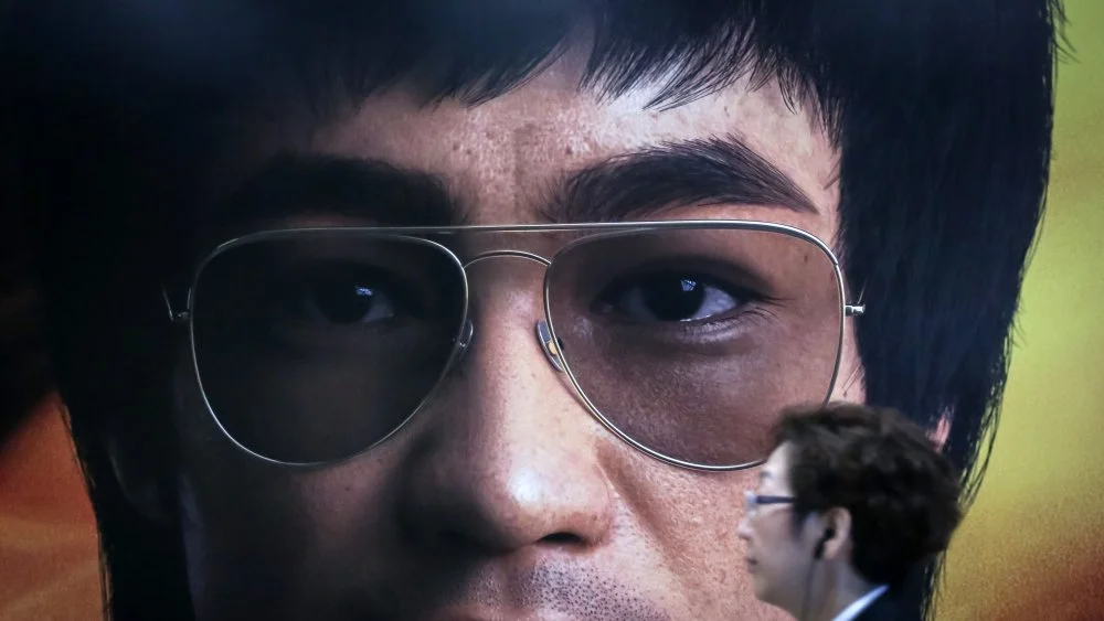 Bruce Lee en démonstration