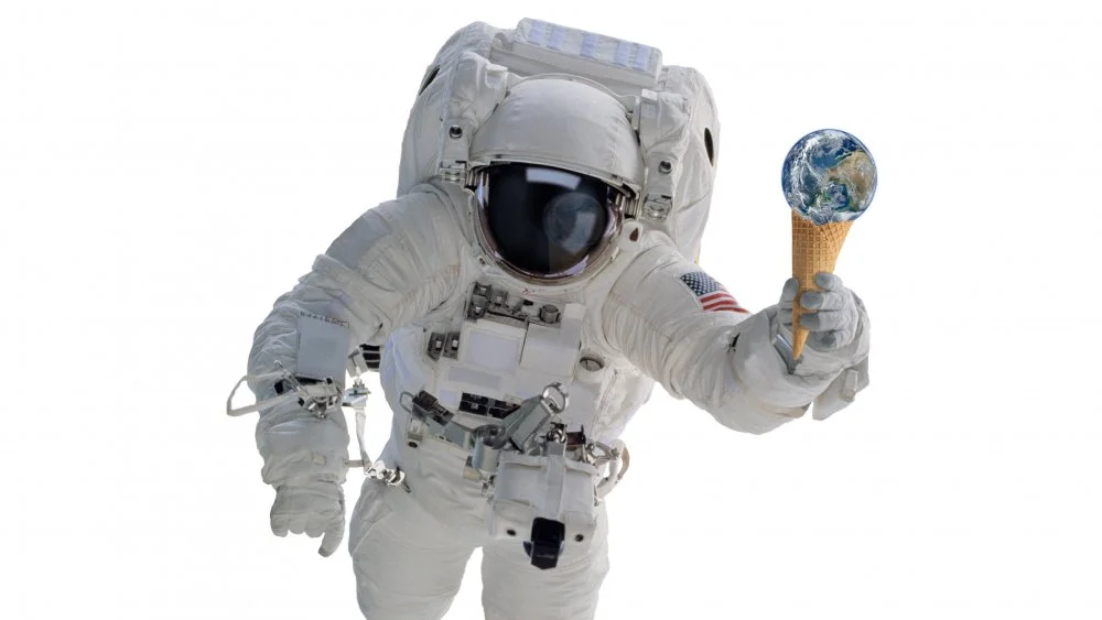 Astronaute dans sa combinaison