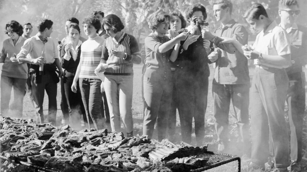 Barbecue des années 1950
