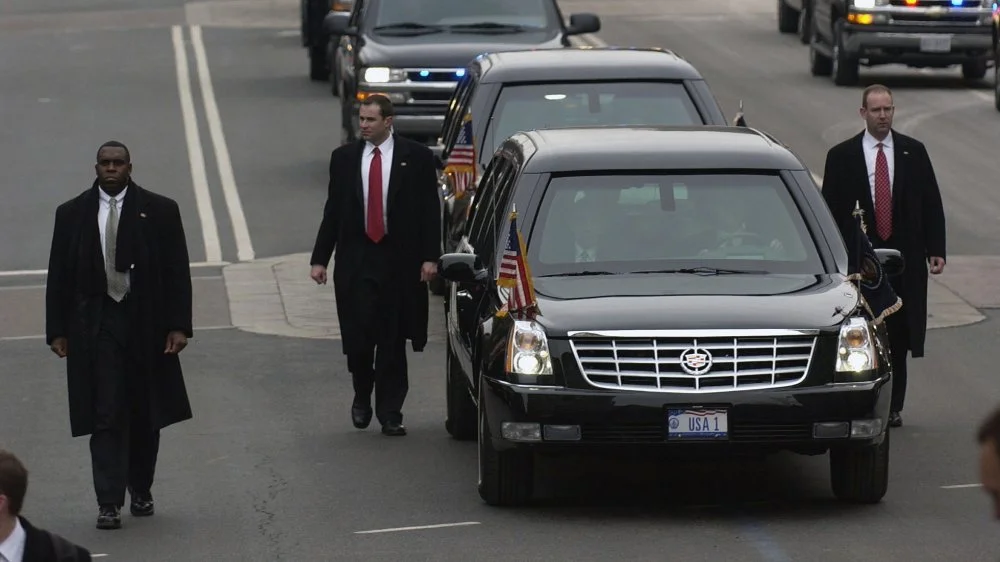 Motorcade du Secret Service