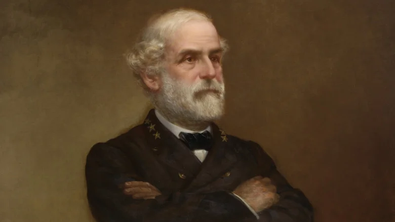 Portrait de Robert E. Lee en uniforme militaire