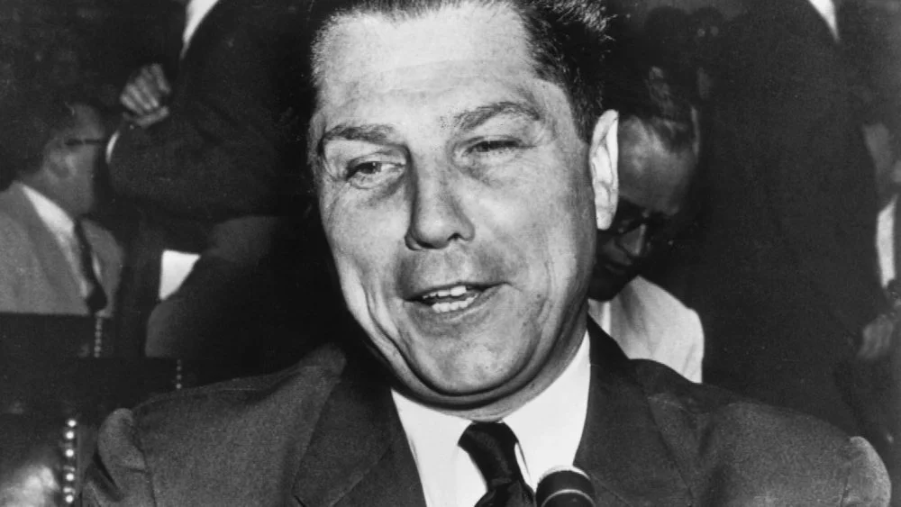 Jimmy Hoffa dans des temps plus heureux