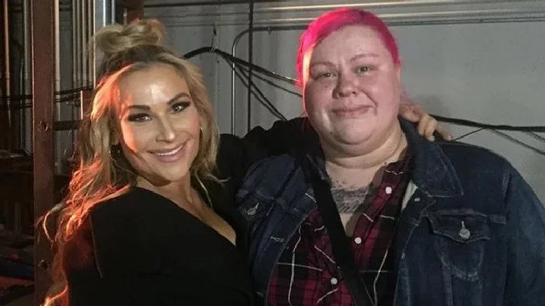 Robin Christensen-Roussimoff, right