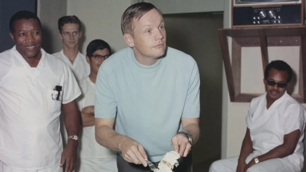 Neil Armstrong en quarantaine