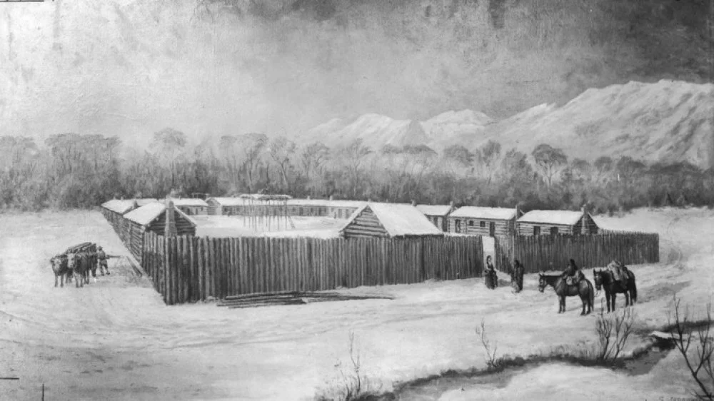 Fort Utah, Mormons