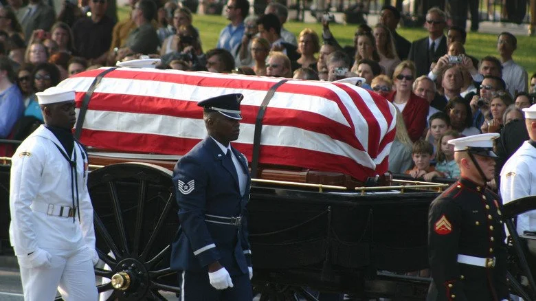 Ronald Reagan funeral procession