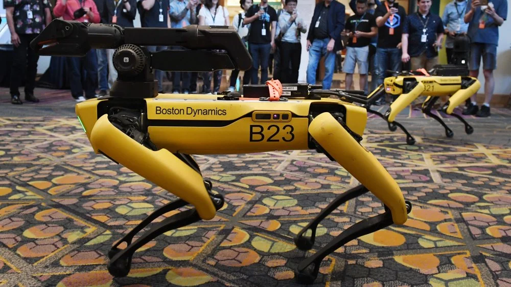 Un chien robot de Boston Dynamics prêt pour le boulot en mer