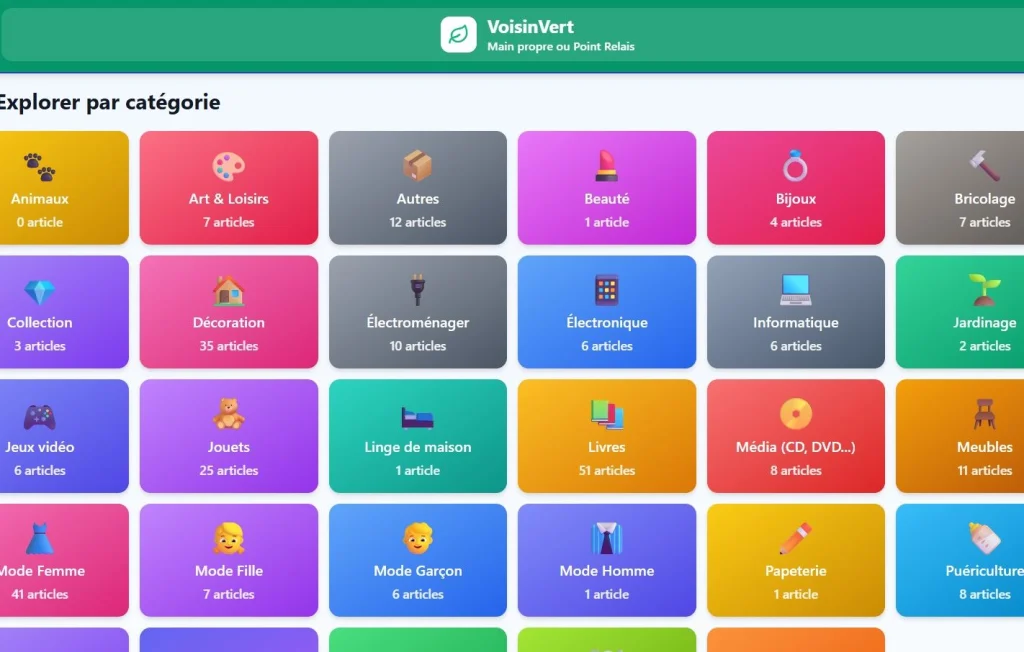 Voisin Vert: vente d'occasion sûre en France