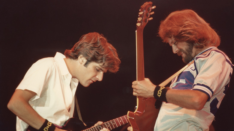 Glenn Frey et Don Felder sur scène