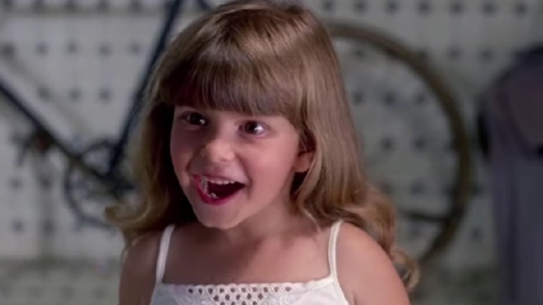 Judith Barsi bouche ouverte