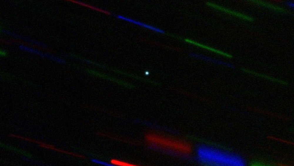 Observation de la mini lune par un observatoire international