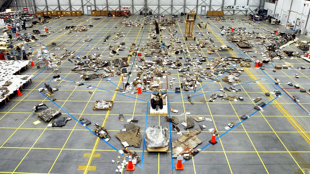 Épave de la navette spatiale Columbia