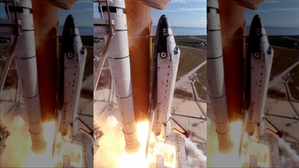 Lancement de la navette Columbia