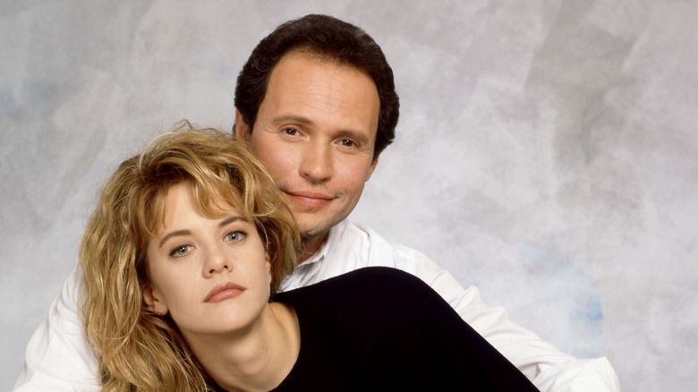 BIlly Crystal et Meg Ryan en photo de presse pour When Harry Met Sally