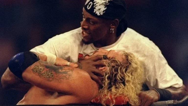 La carrière de lutteur de Dennis Rodman : un passage flamboyant