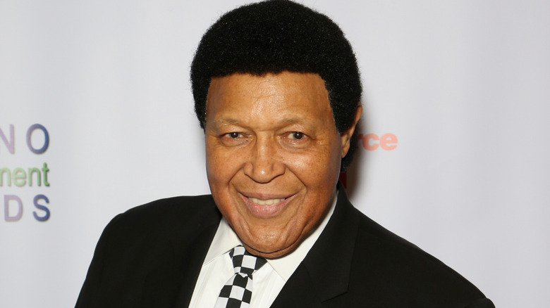 Chubby Checker souriant lors d