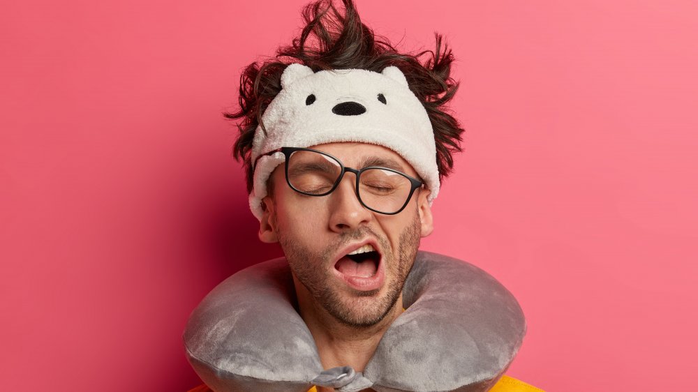 Homme privé de sommeil