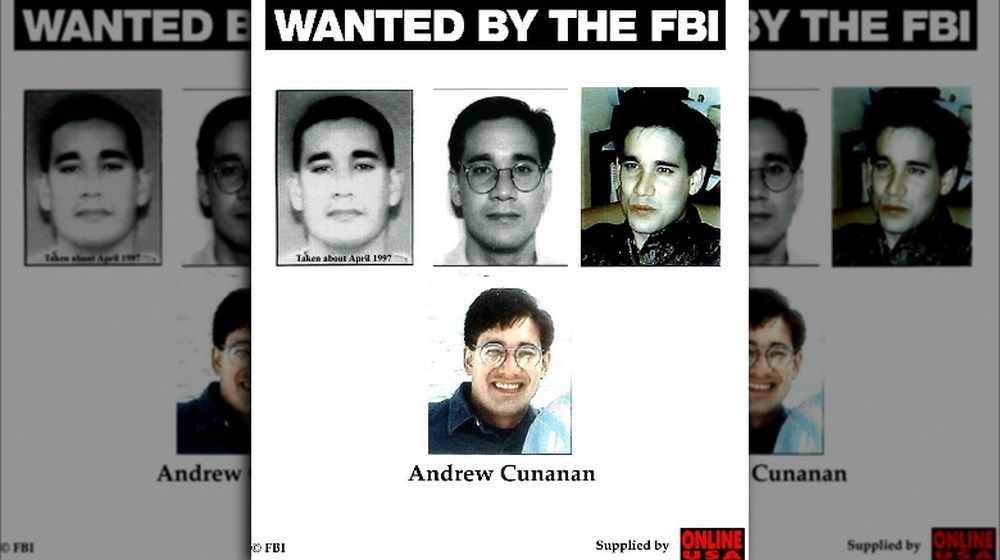 Andrew Cunanan mugshot compilation