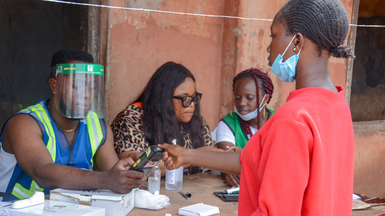 Scène moderne de Benin City, Nigeria