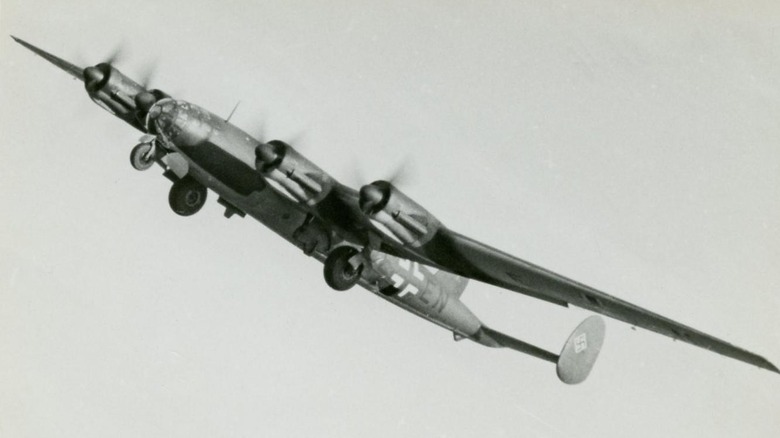 Bombardier Messerschmitt Me 264 en vol